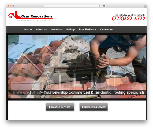 WordPress theme Ultimatum - czarrenovations.com