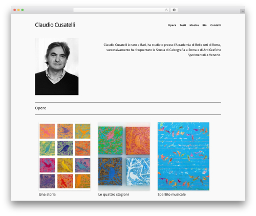 WordPress theme Workality Lite - claudiocusatelli.com