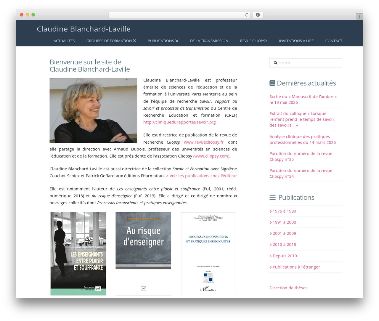 WordPress website theme X - claudineblanchardlaville.com WordPress website theme X - claudineblanchardlaville.com