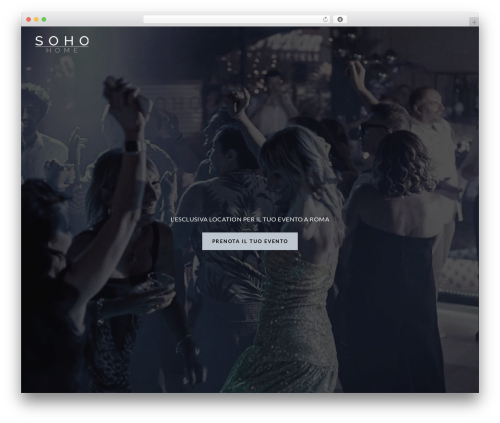 Caverta theme WordPress - sohohomeroma.it