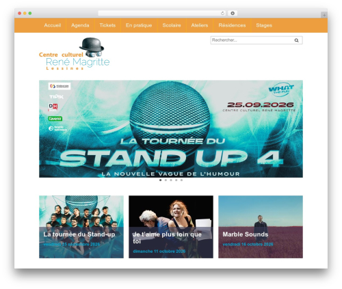 ccrm WordPress theme - ccrenemagritte.be