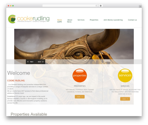 cherry WordPress theme - cookerudling.com
