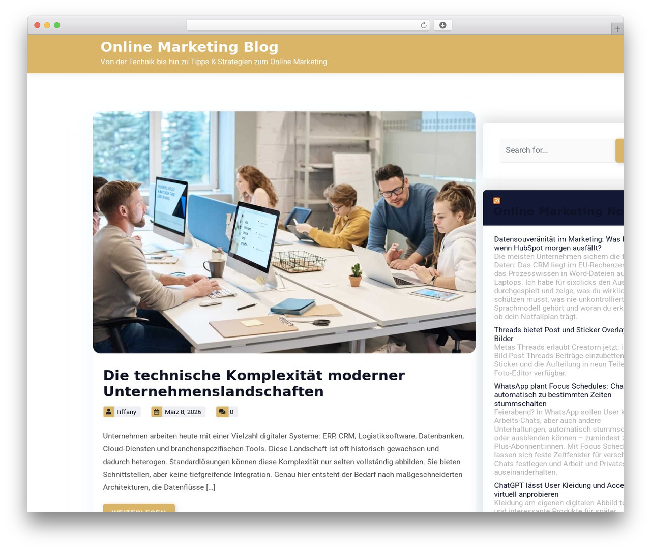 Dcode WordPress blog theme - beaucoupllcpublishing.com
