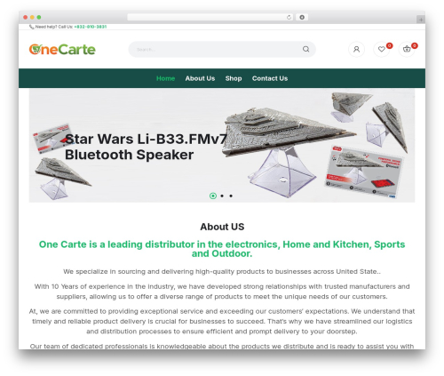 mixy WordPress theme - onecarte.com