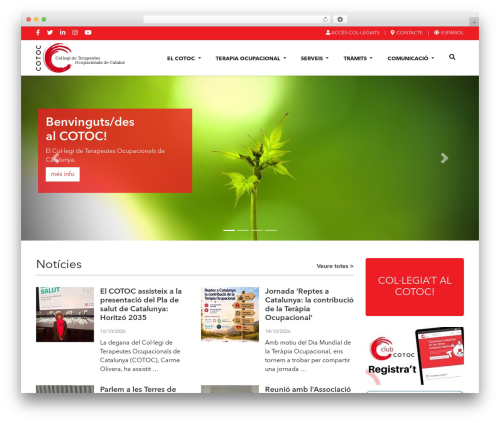 Theme WordPress Cotoc Theme - www.cotoc.cat