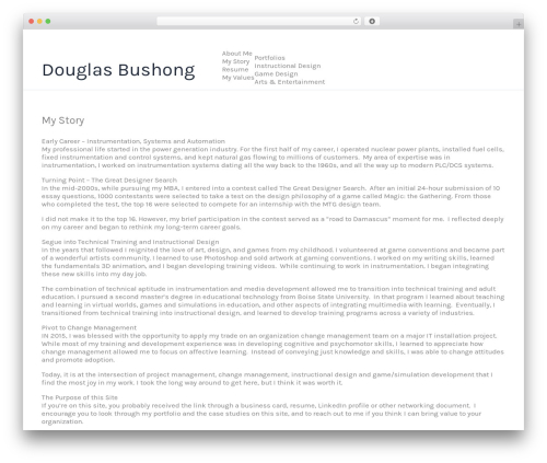 Behance Portfolio Manager (portfolio-manager-powered-by-behance) free WordPress plugin - cv.douglasbushong.com