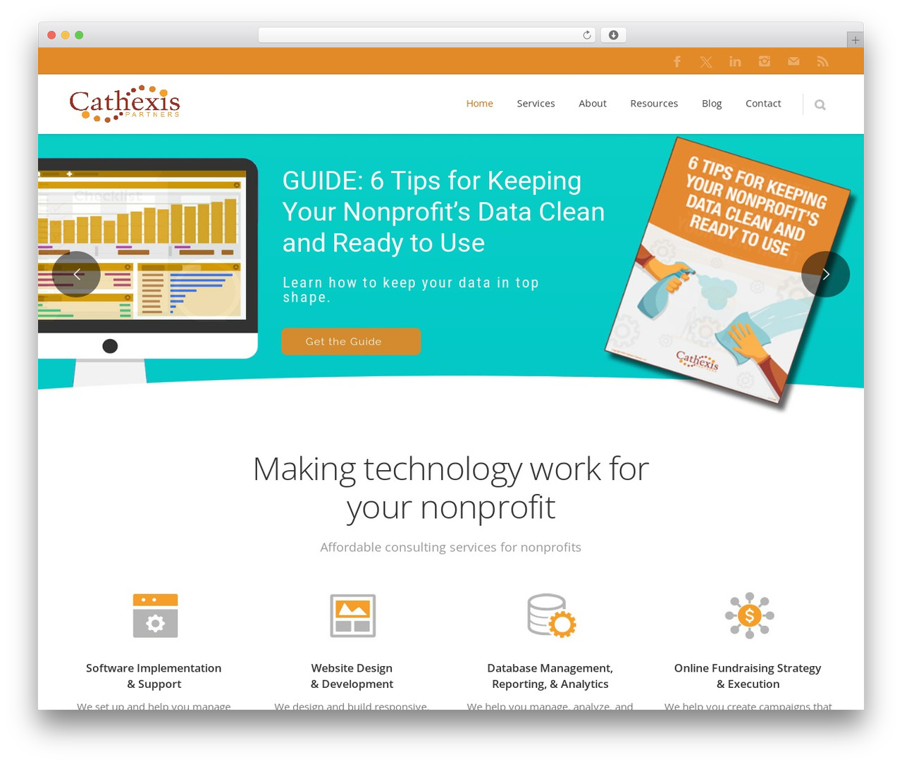 Theme WordPress Converio - cathexispartners.com