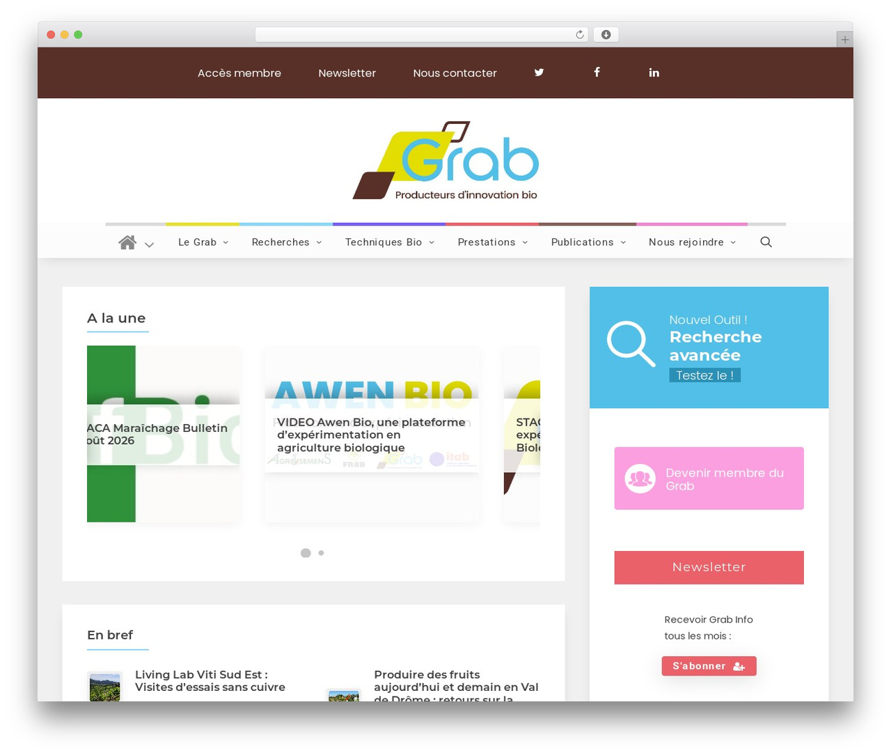 Uncode Child theme WordPress - grab.fr