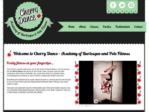 WordPress theme Cherry Dance by Rachel