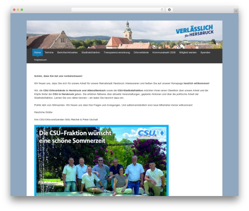 WordPress theme Expound - csu-in-hersbruck.de