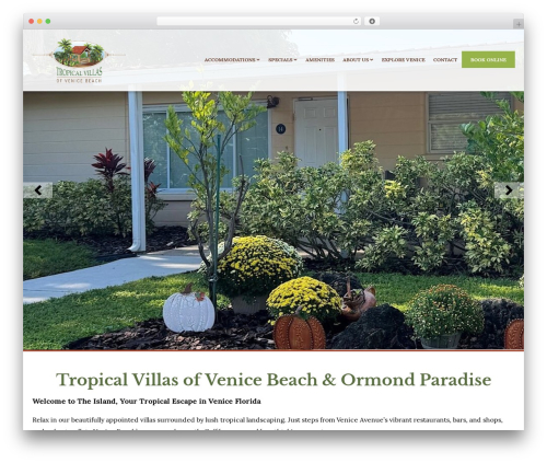 WordPress website theme RezTheme - Base Theme - tropicalvillasofvenicebeach.com