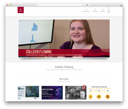 Alexx - Multipurpose Wordpress Theme WordPress theme - colleenfleming.com