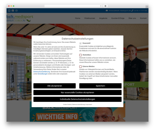 Brs year WordPress plugin - balk-medisport.de