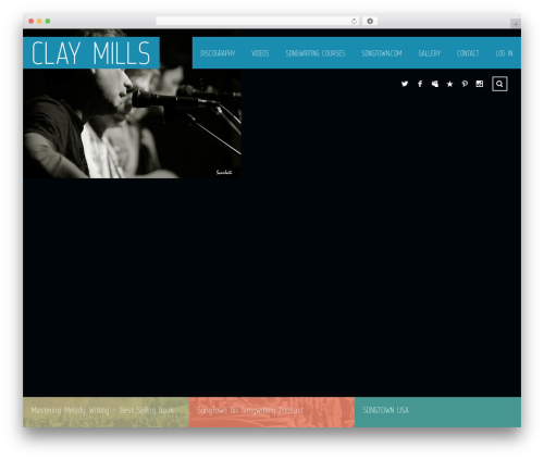 Muse theme WordPress - claymills.com