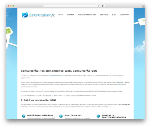 Smartgroup WordPress theme - consultoriaseoaz.es