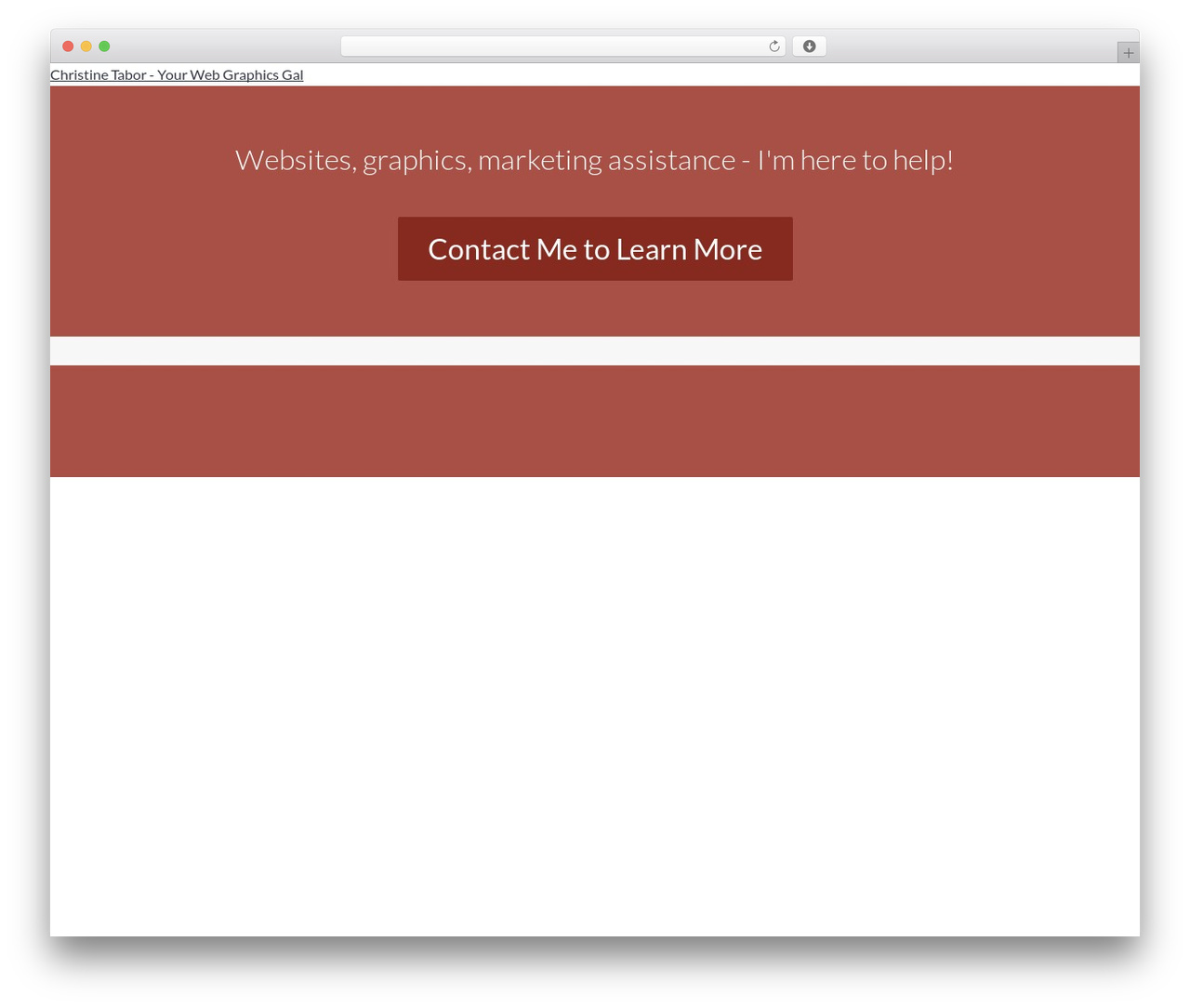 WordPress theme Everett - christinetabor.com