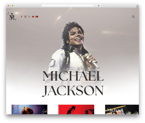 WordPress theme MJDotCom - www.michaeljackson.com