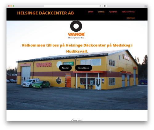 WordPress theme Optimizer PRO - helsingedackcenter.se