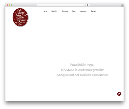 Baylie best WordPress theme - naadaa.org