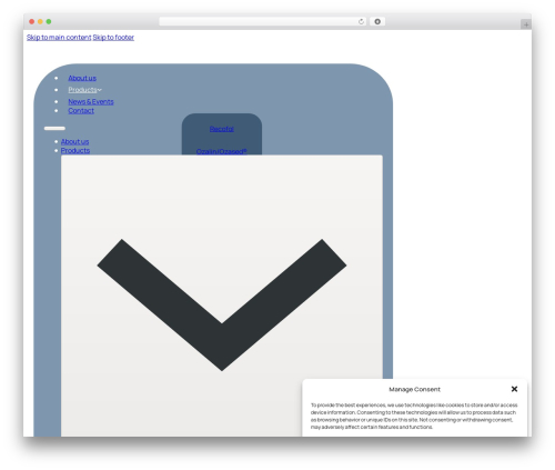 Bricks WordPress theme - primexpharma.com