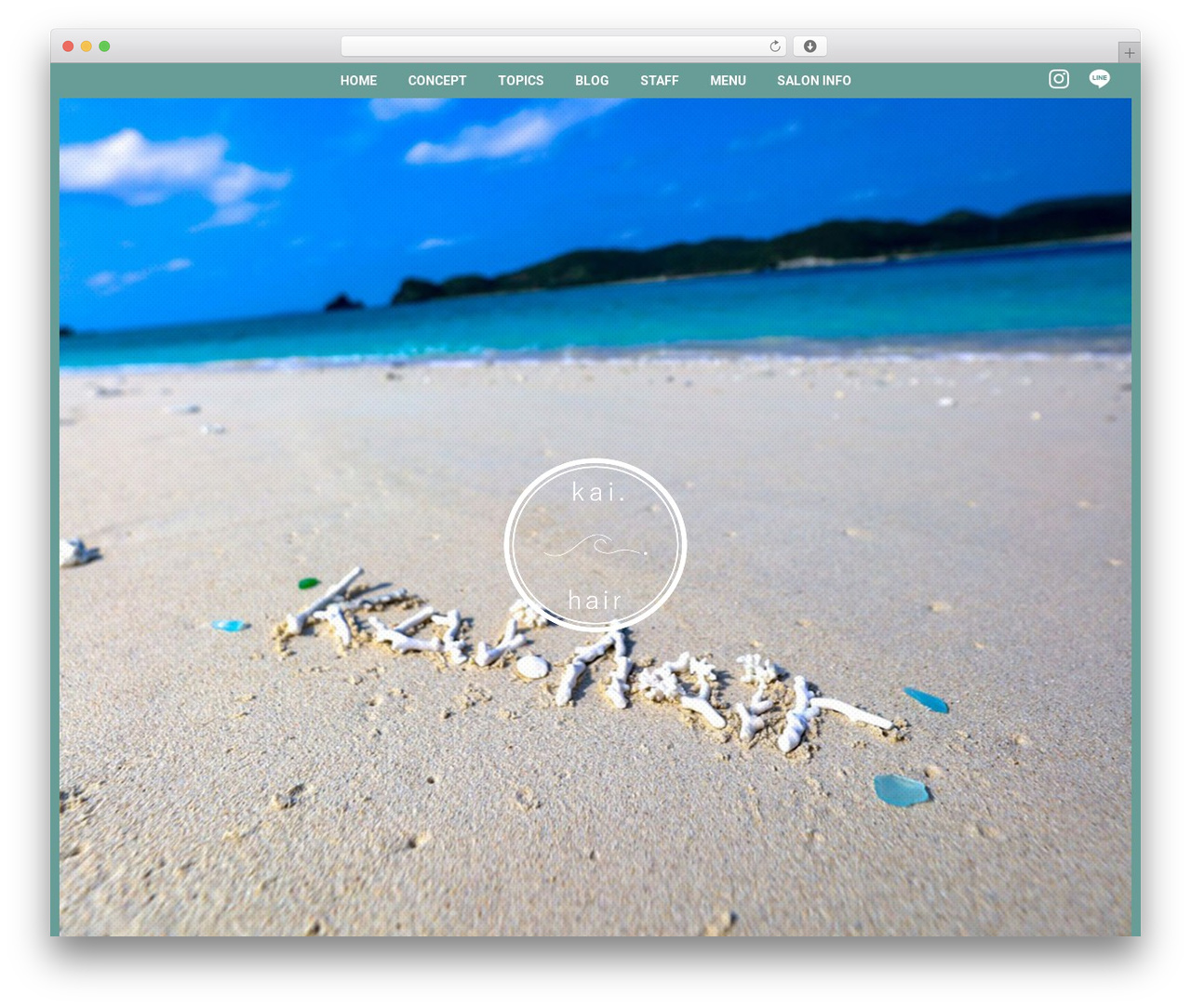cms_base2 WordPress theme - kai-hair.net
