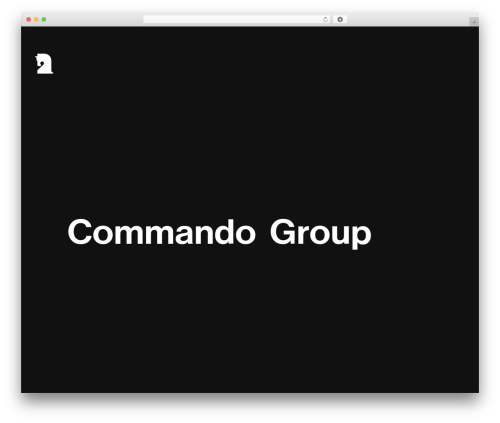 Commando Group WordPress theme - commandogroup.no