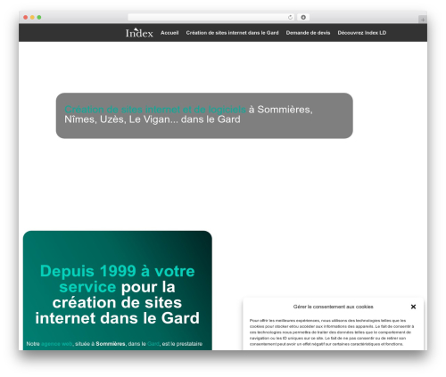 Divi best WordPress theme - creation-internet-gard.com