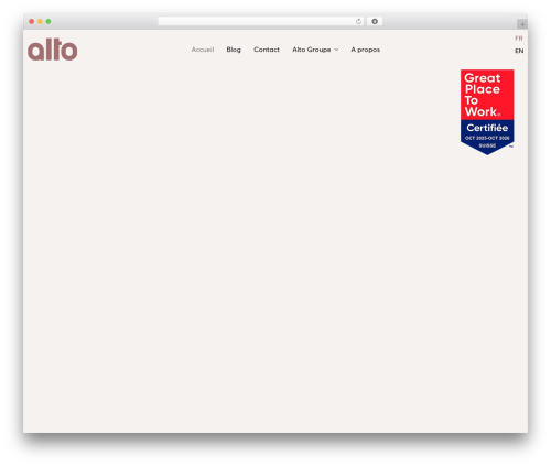 Keydesign framework WordPress plugin - altogroupe.ch