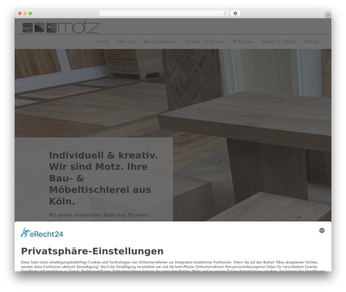 Theme WordPress Hello Elementor - tischlerei-motz.de