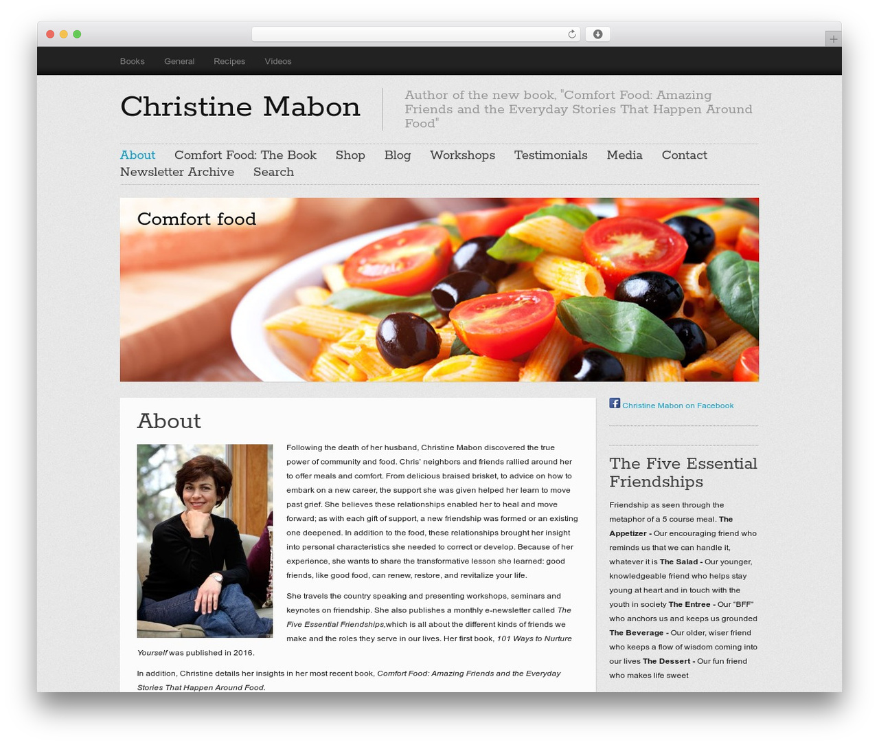Website WordPress theme - christinemabon.com Website WordPress theme - christinemabon.com