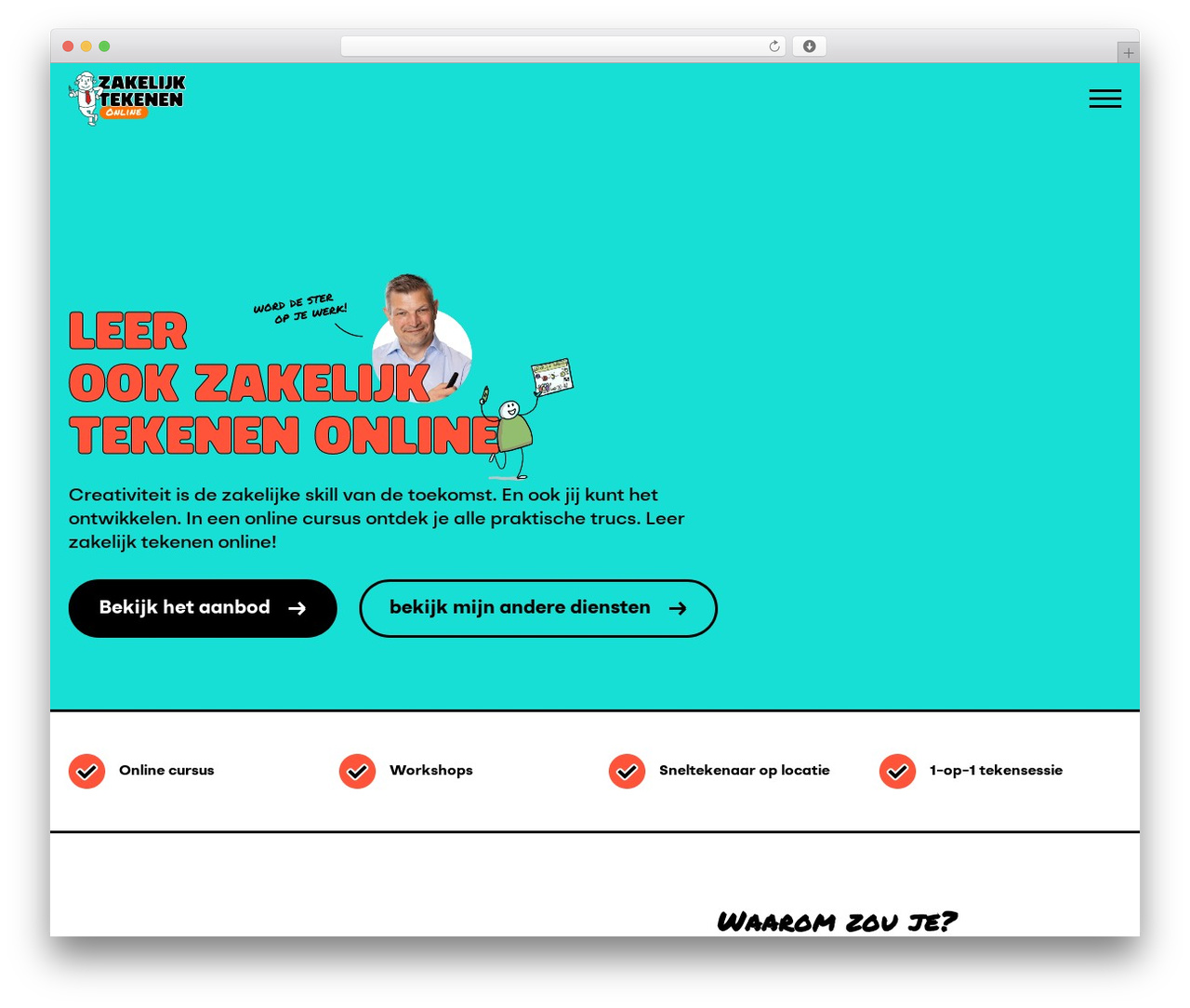 Whello WordPress theme - zakelijktekenenonline.nl