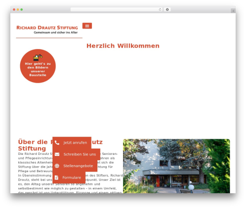WordPress theme Hello Elementor - richard-drautz-stiftung.de