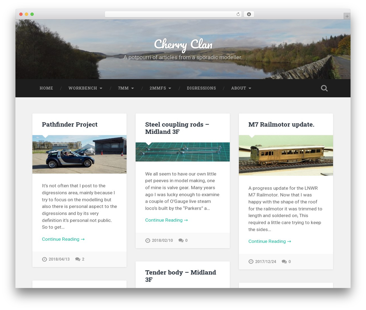 Baskerville theme WordPress - cherryclan.com