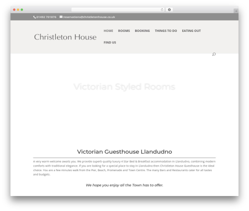 christleton WordPress theme - christletonhouse.co.uk