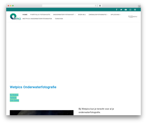 Customify WordPress theme - wetpics.nl