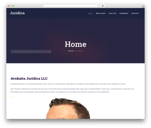 Edmold WordPress theme - avokatiajuridica.com