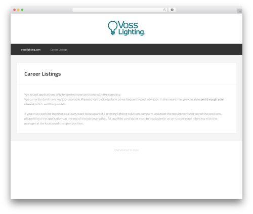 Job Manager (job-manager) free WordPress plugin - careers.vosslighting.com Job Manager (job-manager) free WordPress plugin - careers.vosslighting.com