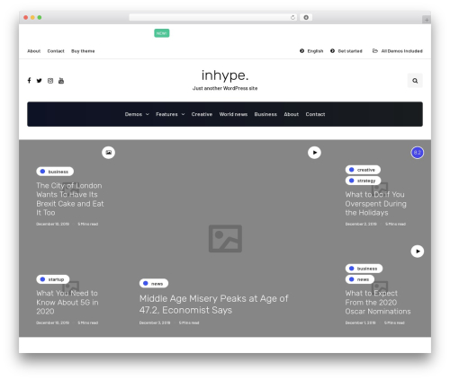 InHype theme WordPress - dailynews99.com