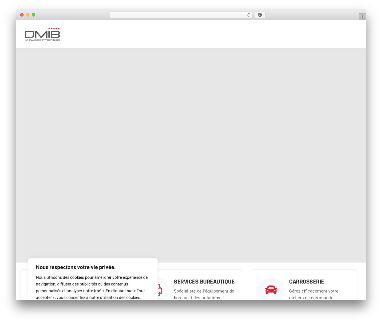 ITinc WordPress theme - dmib.com