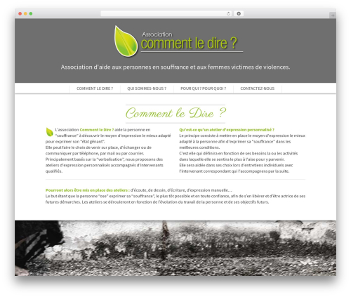 SCRN theme WordPress - commentledire.fr