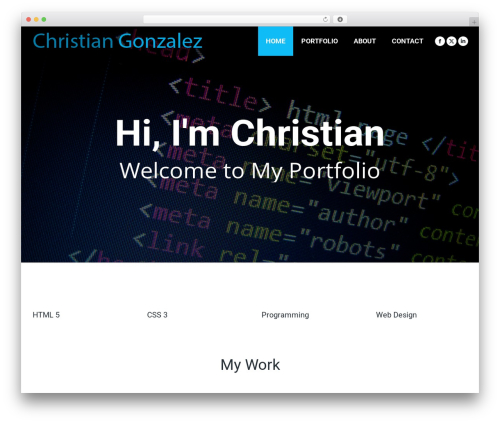 GS Portfolio for Envato (gs-envato-portfolio) free WordPress plugin - chrisgonzalez.me