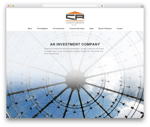 Theme WordPress CA - claessonanderzen.com