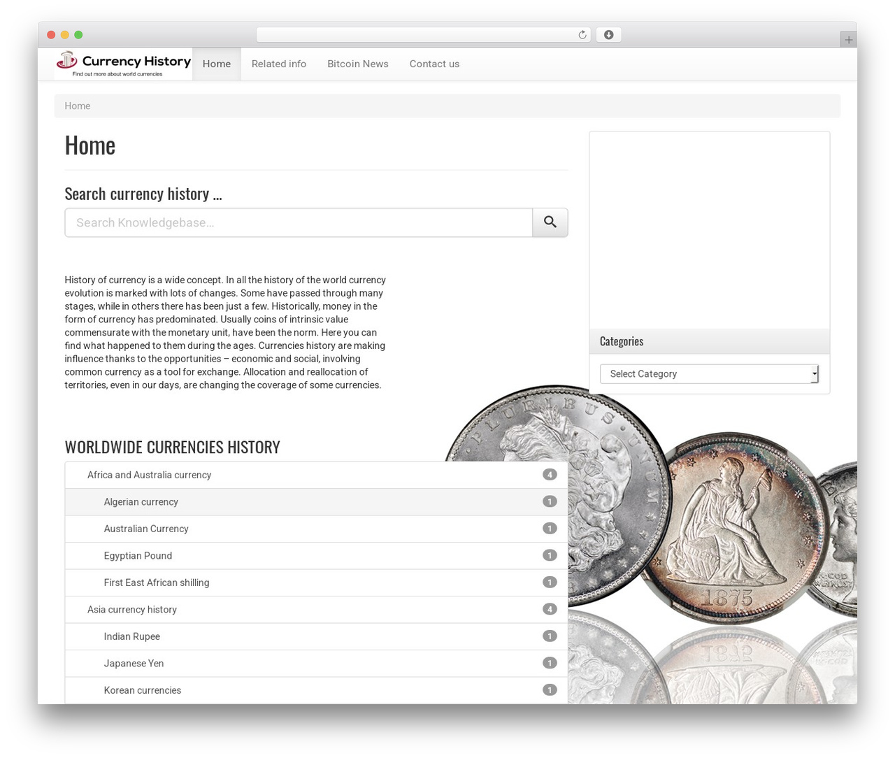 Theme WordPress WP Knowledge Base - currency-history.info