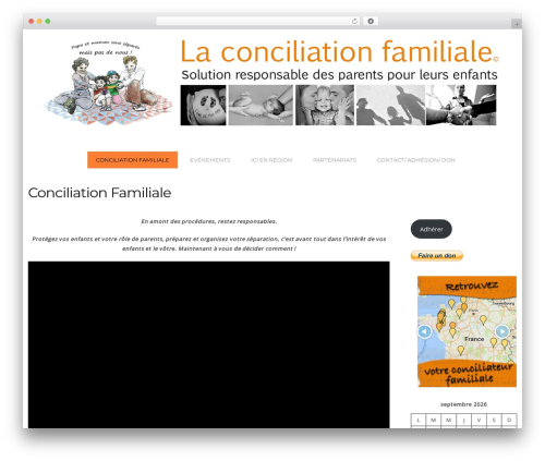 Slider WordPress plugin - conciliation-familiale.fr