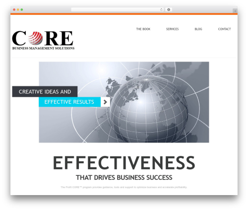WordPress theme cherry - corebms.com