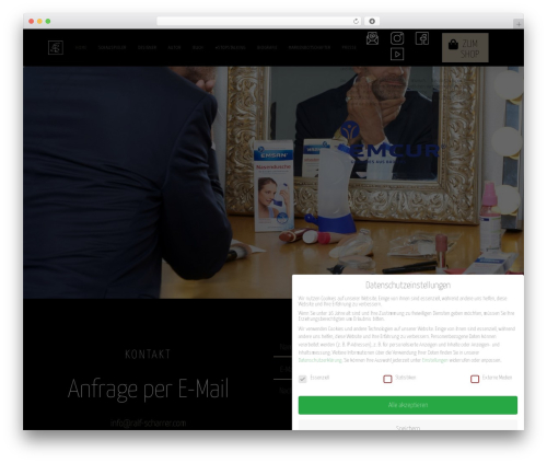 WordPress theme Basic - ralf-scharrer.com