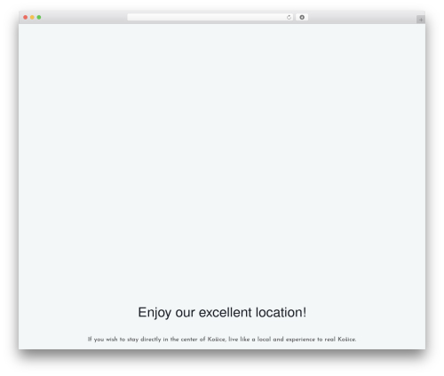 WordPress theme Deep - apartments-kosice.com