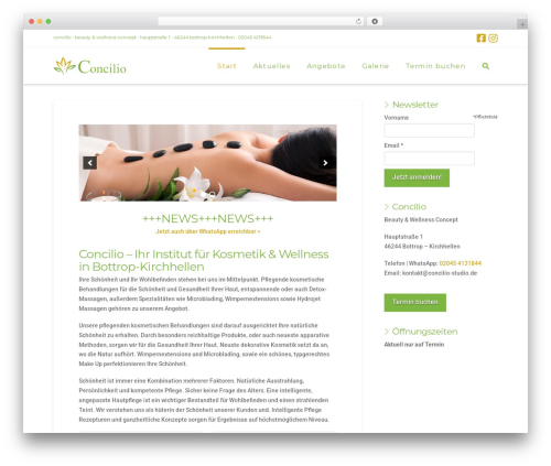 Tco email forms WordPress plugin - concilio-studio.de