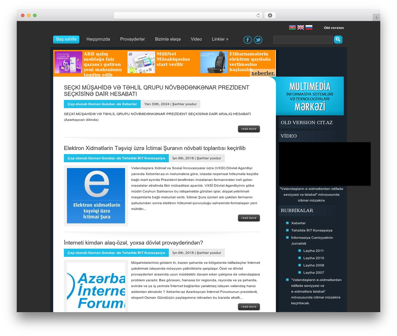 Basic theme WordPress free - cit.az Basic theme WordPress free - cit.az