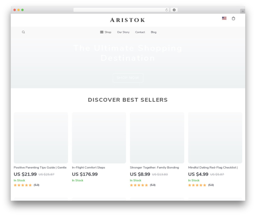 Botticelli theme WordPress - aristok.shop
